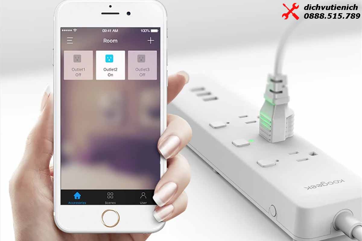 Điều khiển ổ cắm thông minh từ xa